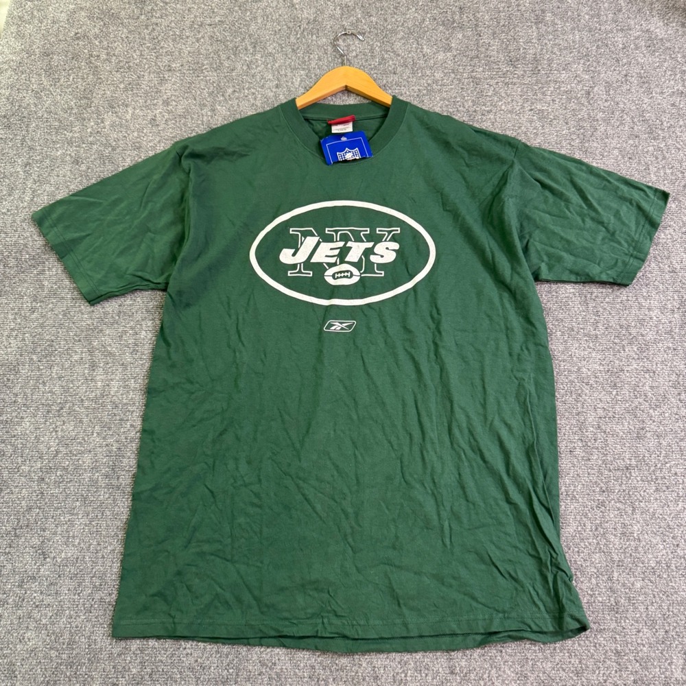 VTG New York Giants T-shirt Mens L green NFL NWT Y2K Football Sportswear